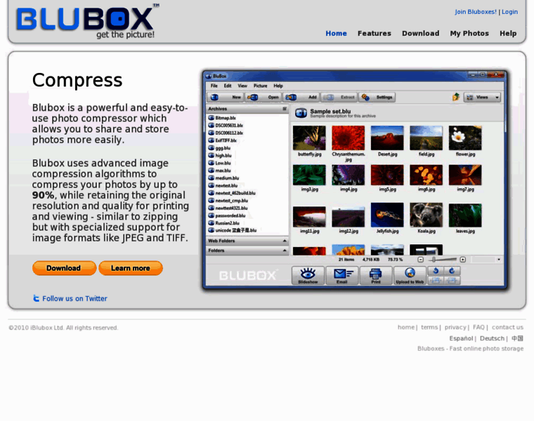 Blubox.com thumbnail