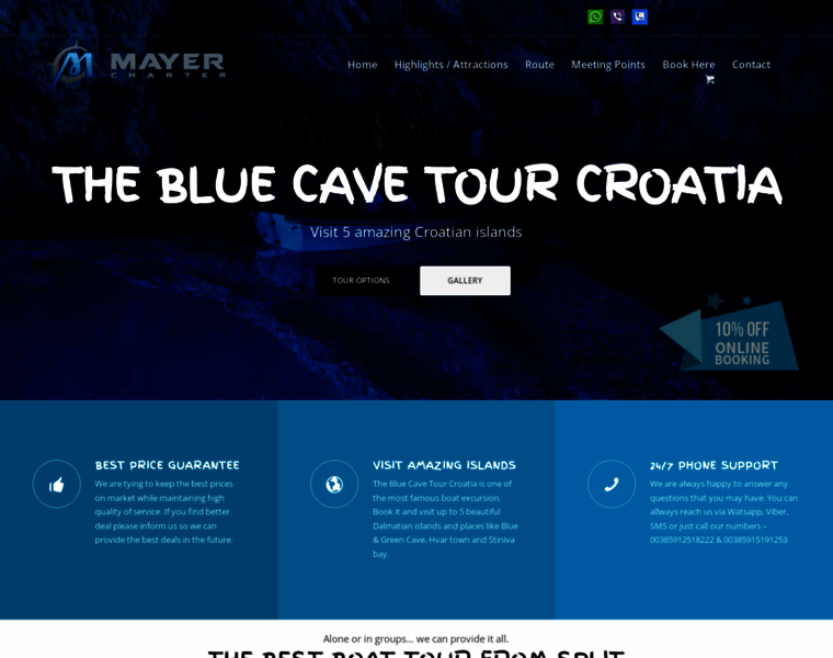 Blue-cave-croatia.com thumbnail