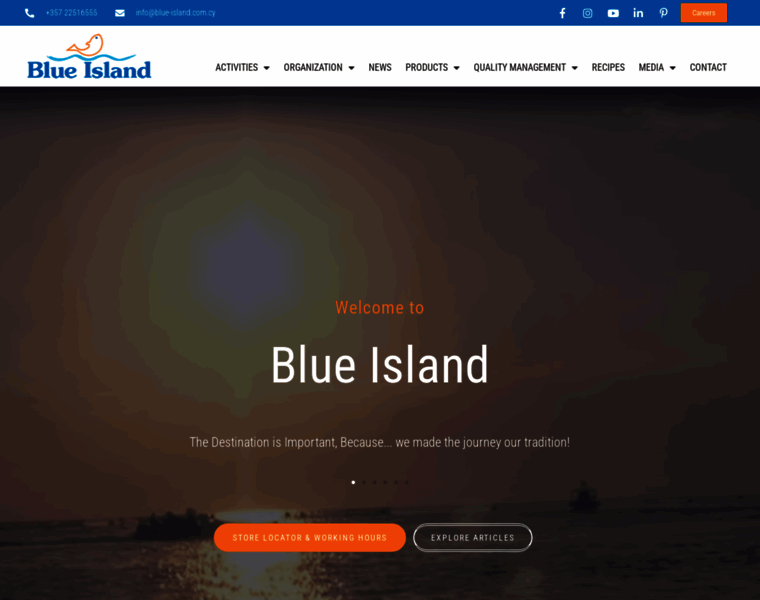 Blue-island.com thumbnail