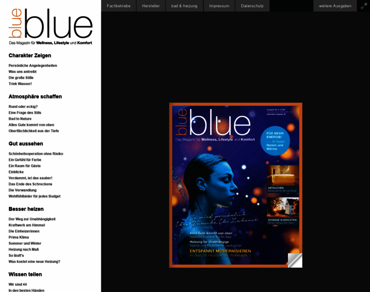 Blue-magazin.de thumbnail