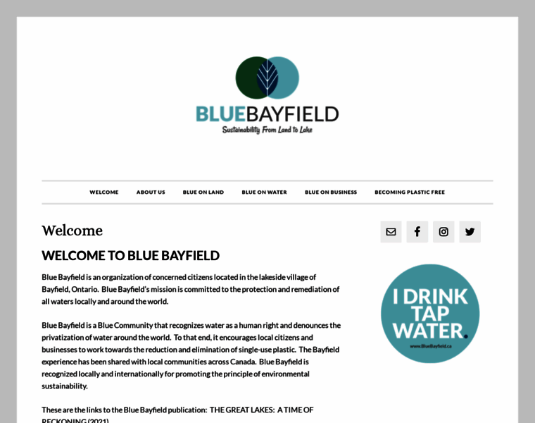 Bluebayfield.ca thumbnail