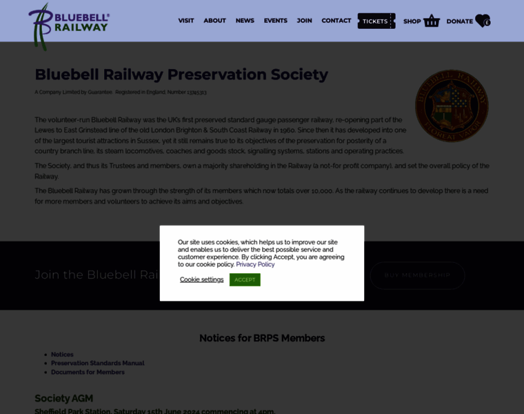 Bluebell-railway.co.uk thumbnail