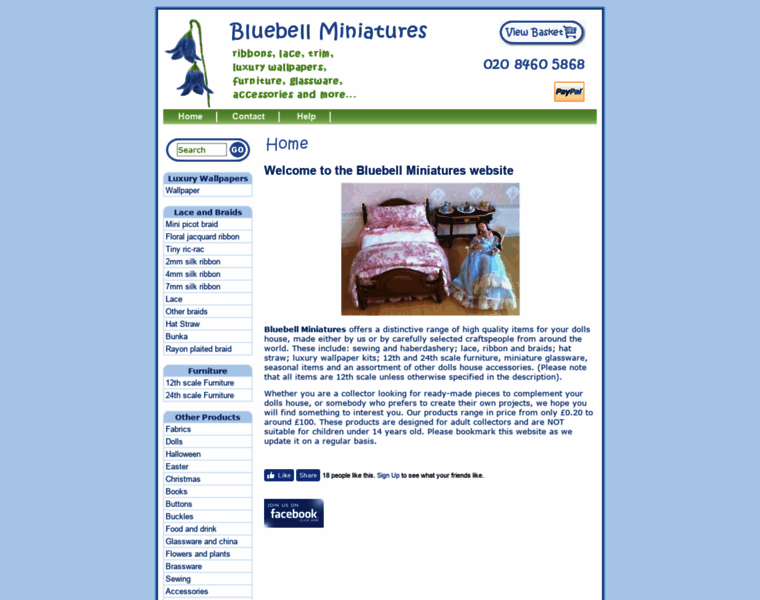 Bluebellminiatures.co.uk thumbnail