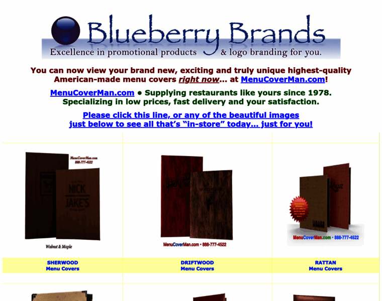 Blueberrybrands.com thumbnail