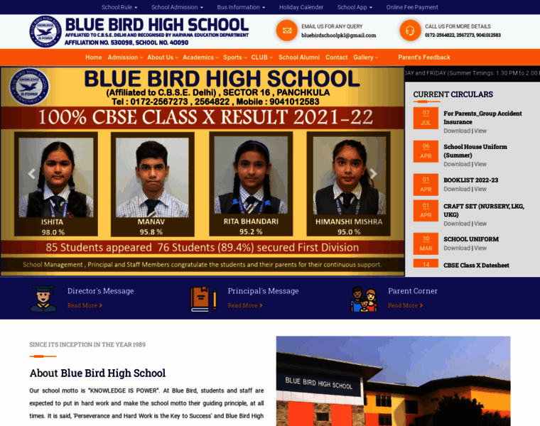 Bluebirdschool.org thumbnail