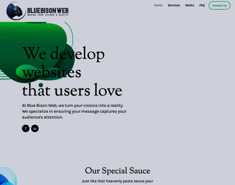 Bluebisonweb.com thumbnail