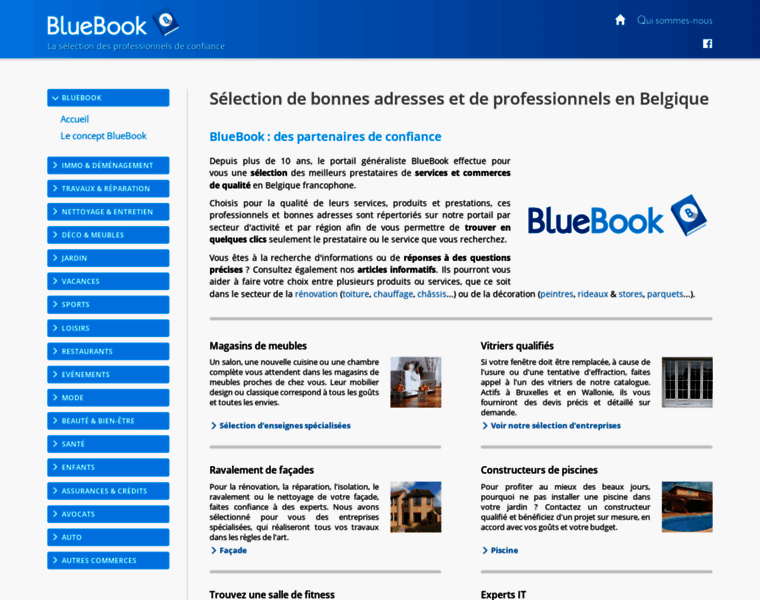 Bluebook.be thumbnail