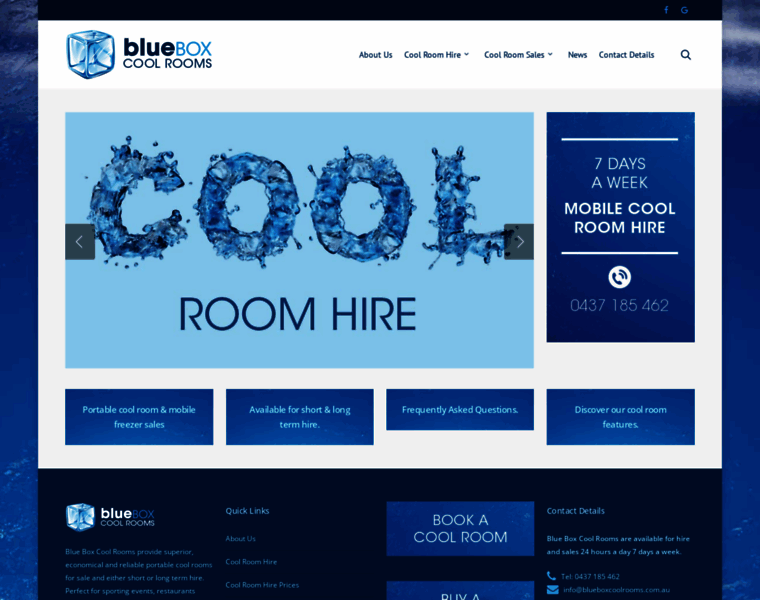 Blueboxcoolrooms.com.au thumbnail