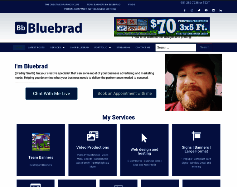 Bluebrad.com thumbnail