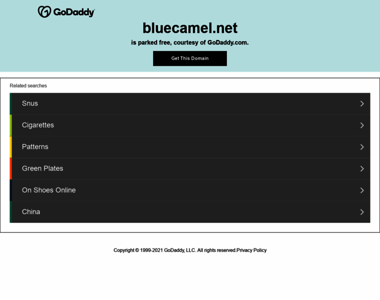 Bluecamel.net thumbnail