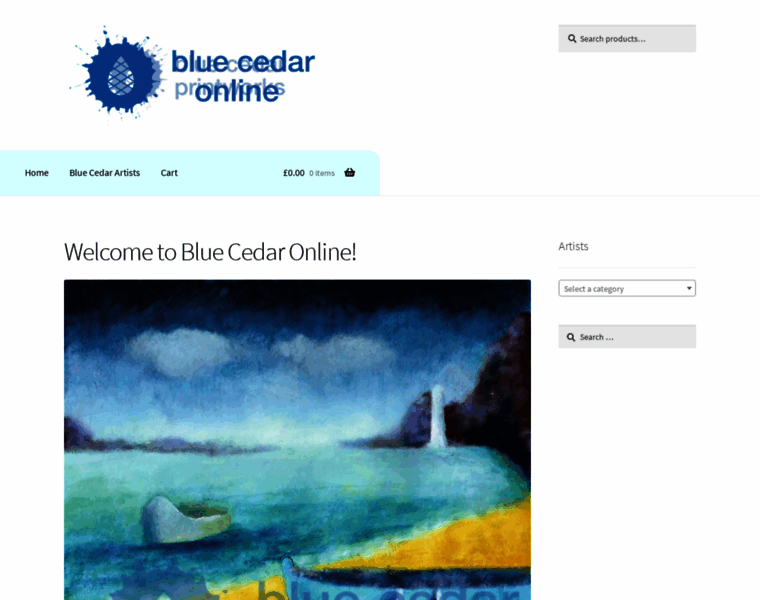 Bluecedaronline.co.uk thumbnail