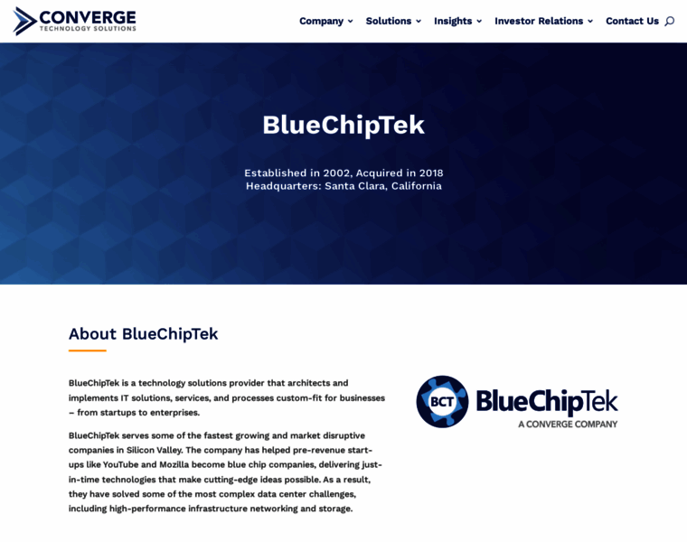 Bluechiptek.com thumbnail