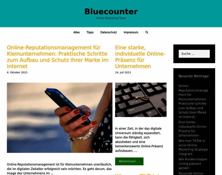 Bluecounter.de thumbnail