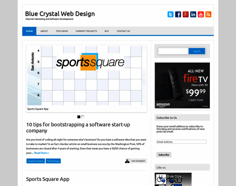 Bluecrystalwebdesign.com thumbnail