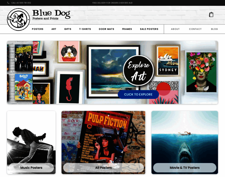 Bluedogposters.com.au thumbnail