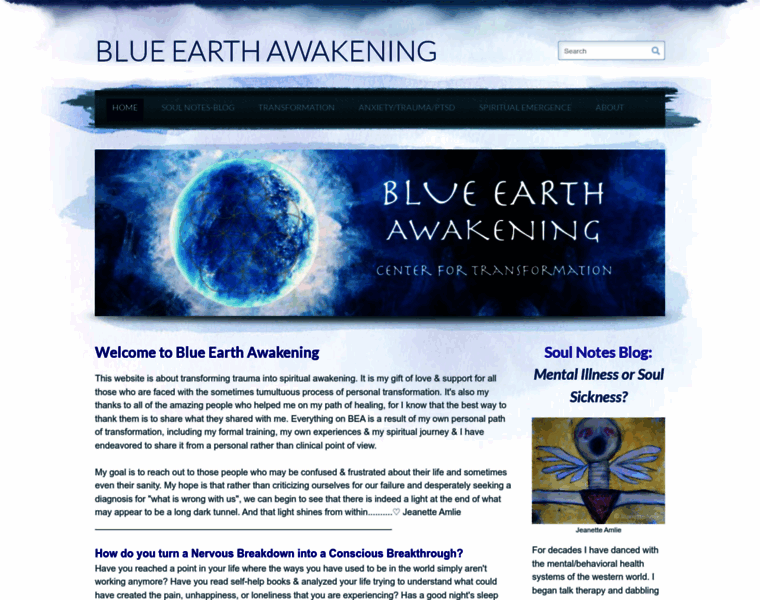 Blueearthawakening.com thumbnail