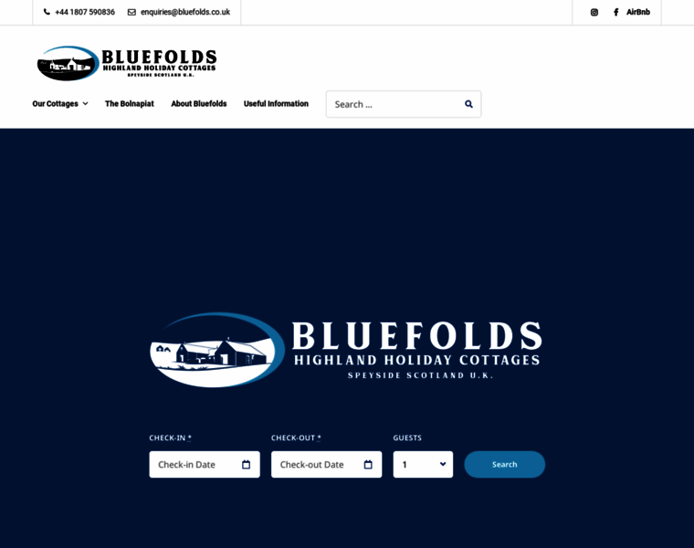 Bluefolds.co.uk thumbnail