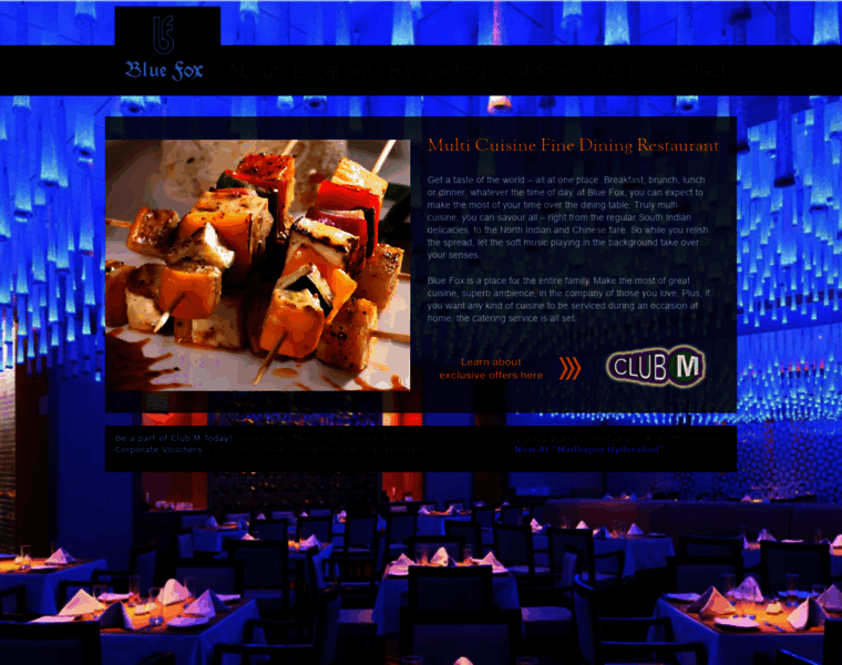 Bluefoxrestaurant.com thumbnail