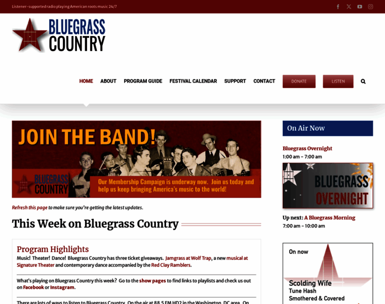 Bluegrasscountry.org thumbnail