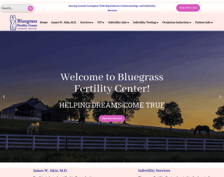 Bluegrassfertilitycenter.com thumbnail