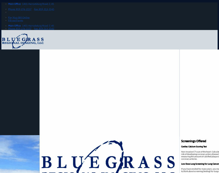 Bluegrassregionalimaging.com thumbnail