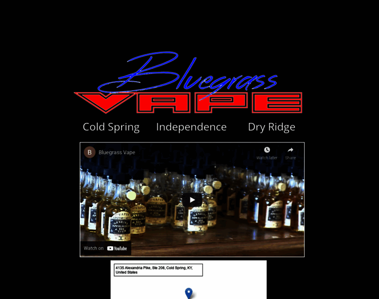 Bluegrassvape.com thumbnail