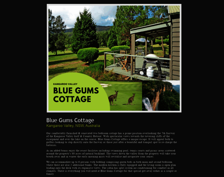 Bluegumscottage.com.au thumbnail