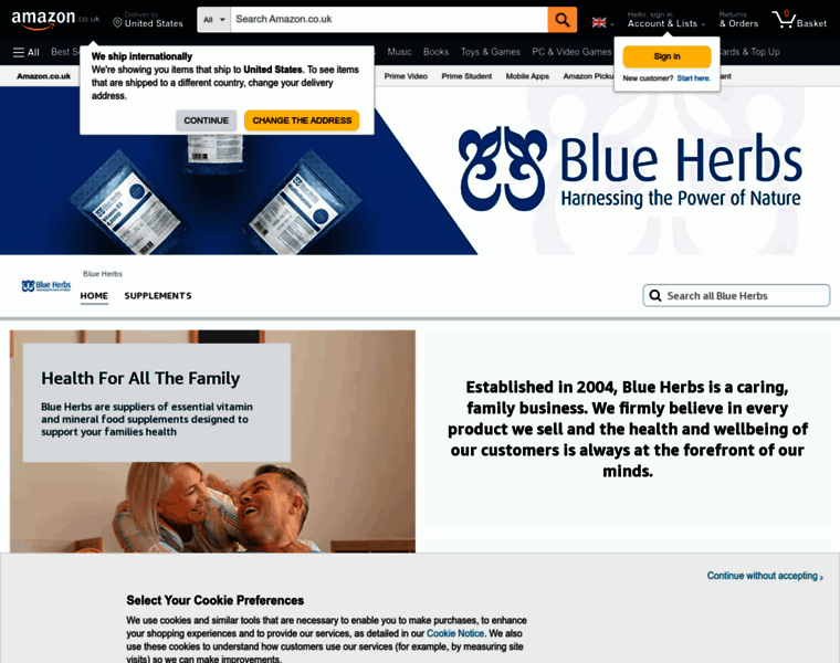Blueherbs.co.uk thumbnail