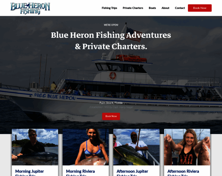 Blueheronfishing.com thumbnail