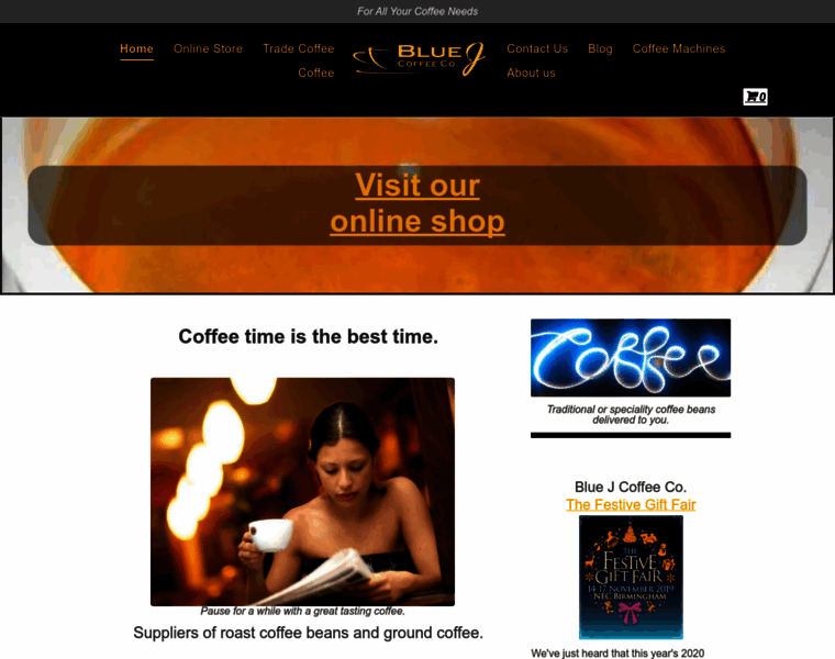 Bluejcoffee.co.uk thumbnail