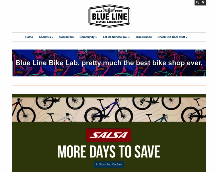 Bluelinebikes.com thumbnail