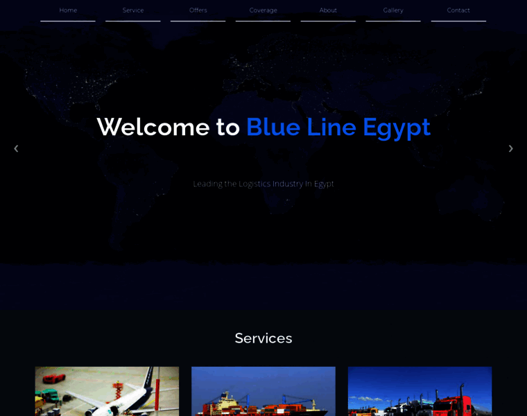 Bluelinegypt.com thumbnail