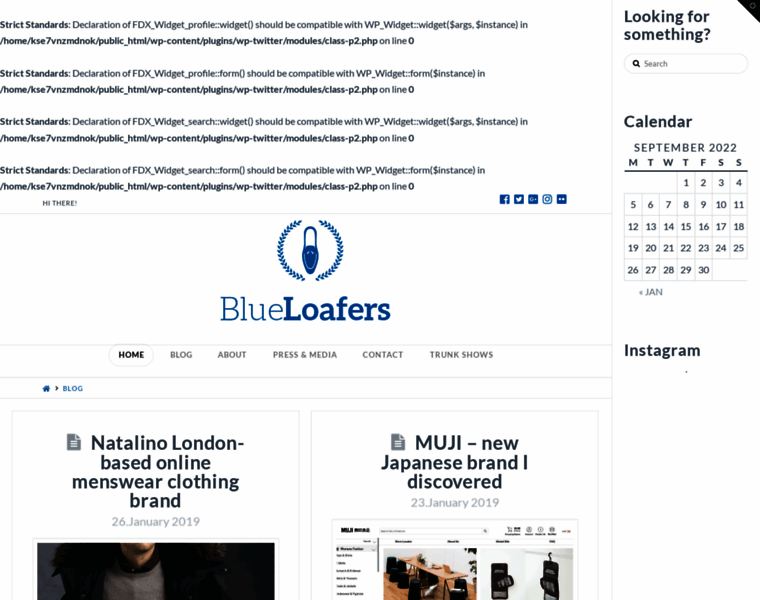 Blueloafers.com thumbnail