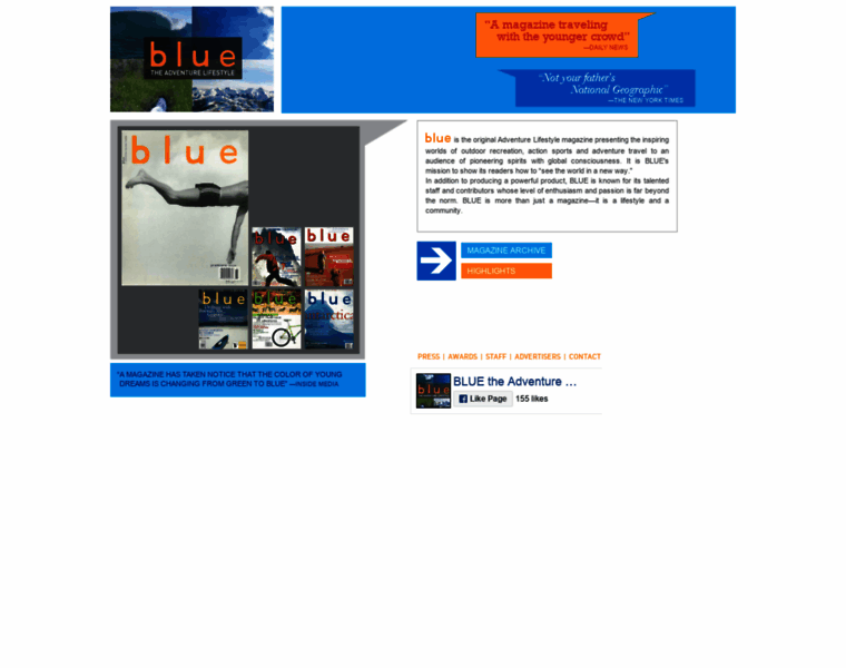 Bluemagazine.com thumbnail