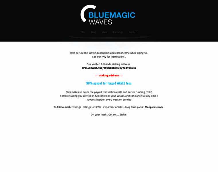 Bluemagicwaves.info thumbnail