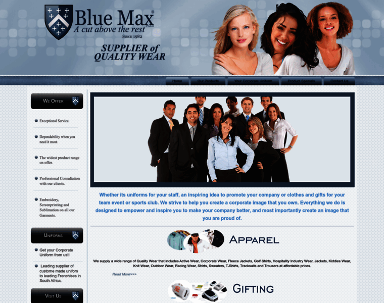 Bluemax.co.za thumbnail