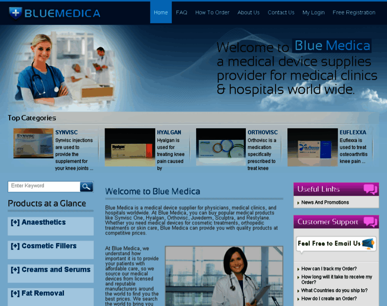 Bluemedica.com thumbnail