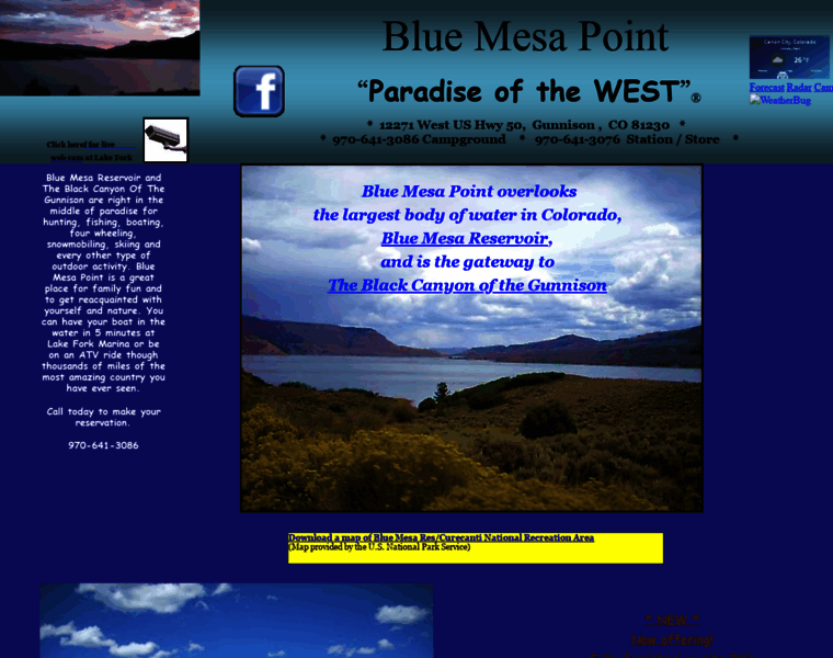 Bluemesapoint.com thumbnail