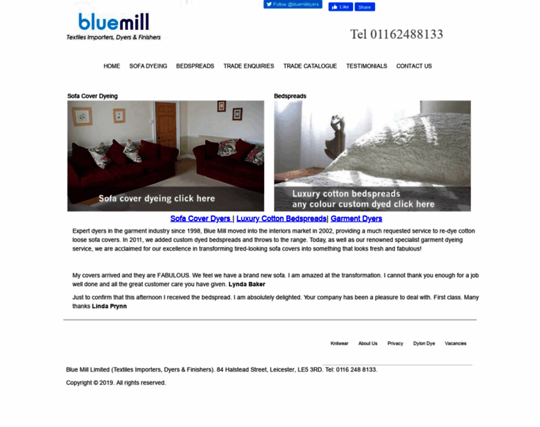 Bluemill.co.uk thumbnail