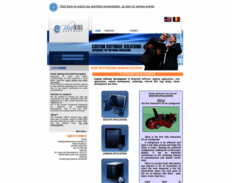 Bluemind-software.ro thumbnail