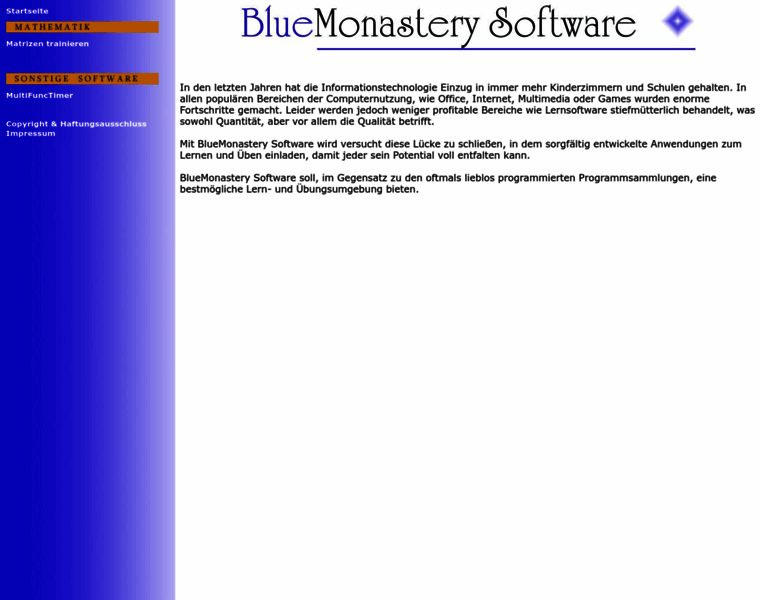 Bluemonastery.de thumbnail