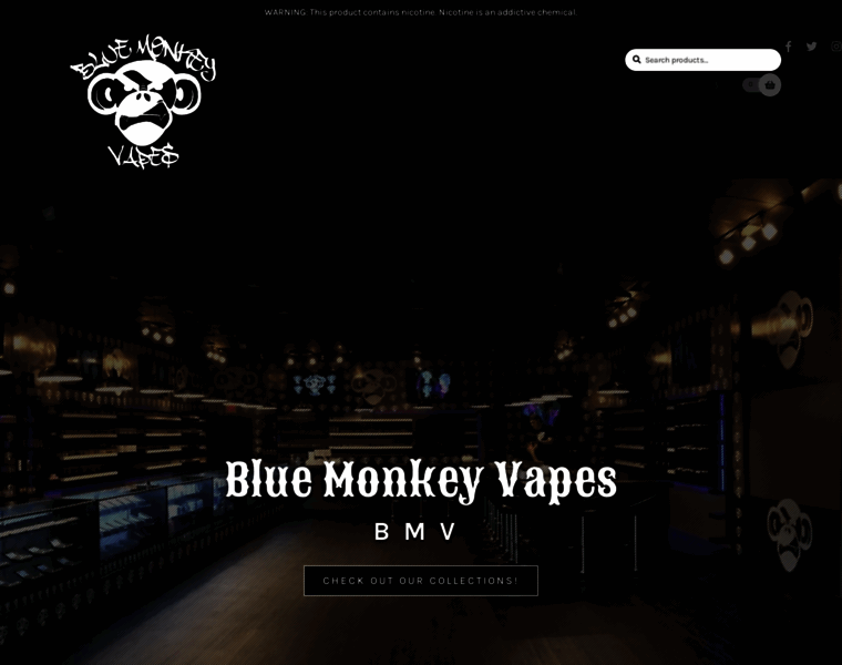 Bluemonkeyvapes.com thumbnail