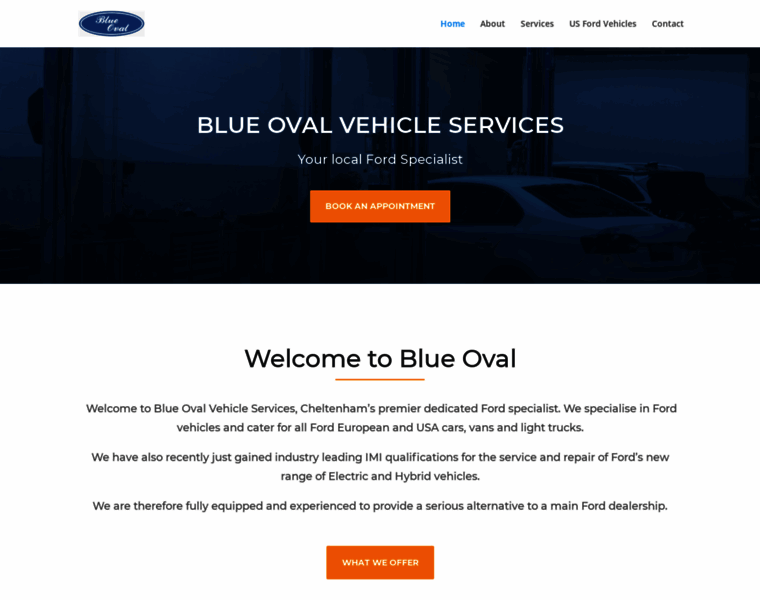 Blueovalvehicleservices.co.uk thumbnail