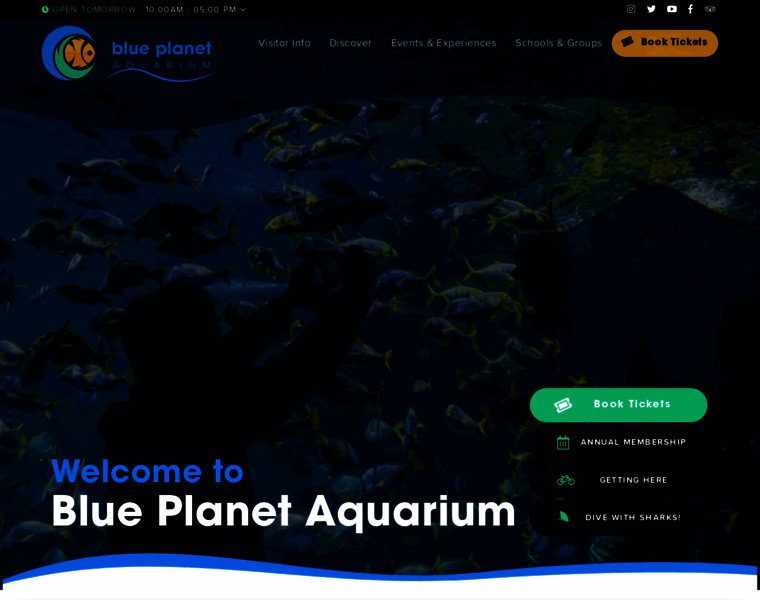 Blueplanetaquarium.com thumbnail