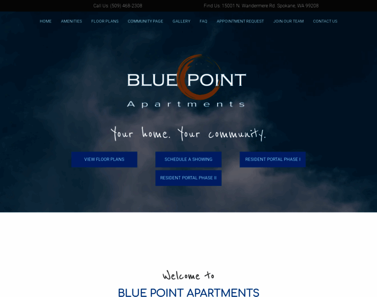 Bluepointapts.com thumbnail