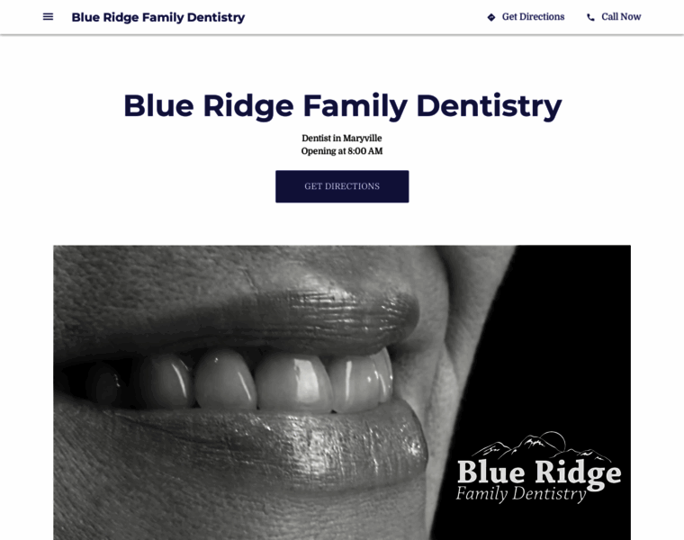 Blueridge.dentist thumbnail