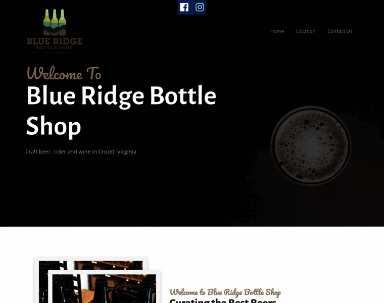 Blueridgebottleshop.com thumbnail