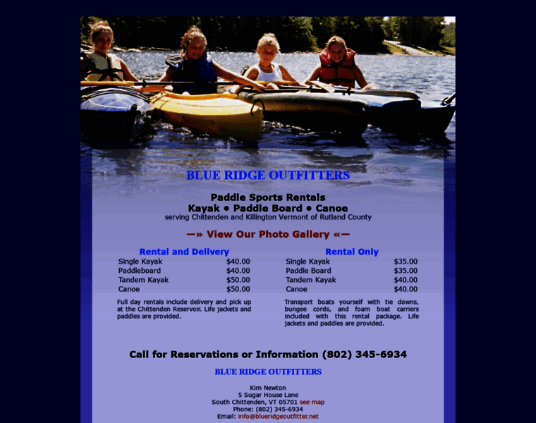 Blueridgeoutfitter.net thumbnail