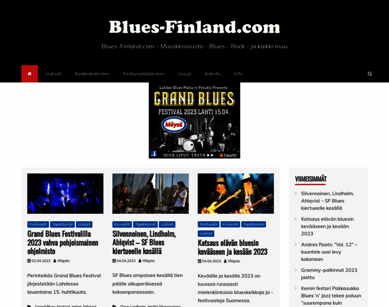 Blues-finland.com thumbnail