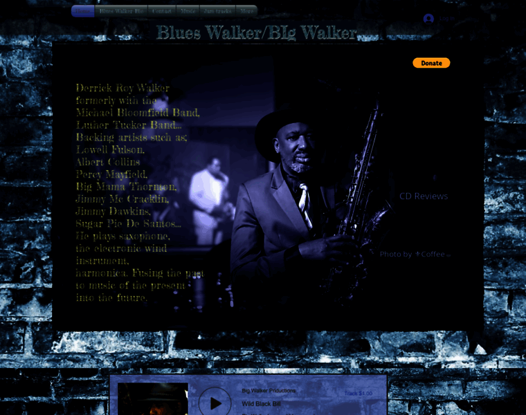 Blueswalker.com thumbnail